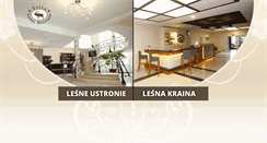 Desktop Screenshot of lesne-ustronie.pl