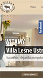 Mobile Screenshot of lesne-ustronie.pl